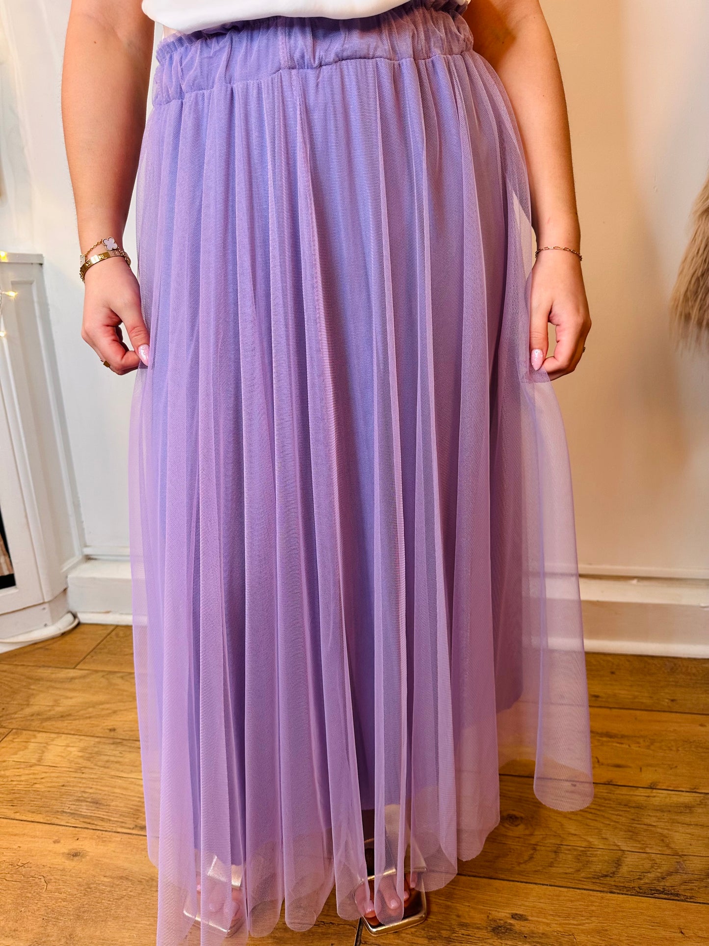 Pretty in Tulle lilac skirt