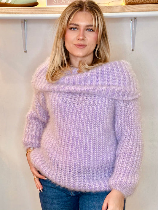 Bardot Super Soft Jumper - lilac