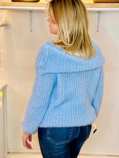 Bardot Super Soft Jumper - light blue